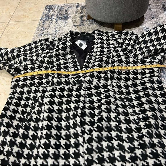 NWT Torrid Herringbone Plaid 4 Houndstooth Wool Coat Size 6X - Picture 11 of 13